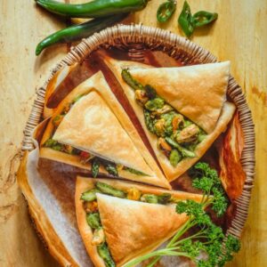 SFOGLIA FETTA CON COZZE E ASPARAGI - 9669