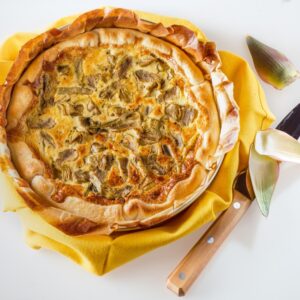 TORTA SALATA DI STOCCAFISSO E POMODORI - 9643