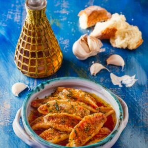 FILETTI DI TRIGLIE ALLO ZAFFERANO