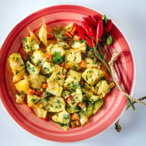 BACCALÀ CON PATATE E PEPERONCINO