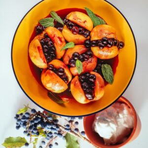 NESPOLE CON MIRTILLI ALLO SCIROPPO - 1763