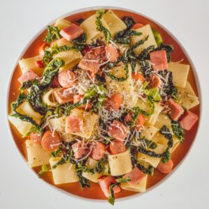 MEZZE MANICHE CON VERZA WURSTEL E PROSCIUTTO DI PRAGA - 1814