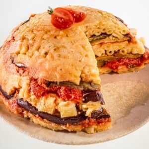 TIMBALLO DI PASTA MELANZANE E POMODORO - 1840
