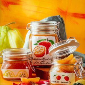 MARMELLATA DI ARANCE E ARANCE CANDITE - CONSERVE - 1850