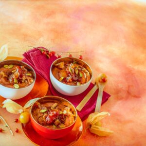 MOUSSE AL CIOCCOLATO CON FRUTTA - 1886