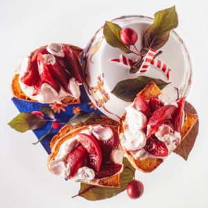 CROSTONI CON GELATO E PRUGNE - 1912