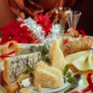 PIATTO FORMAGGI NATALE - 1960