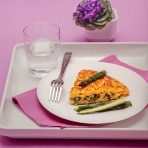 FRITTATA DI SPAGHETTI SALTATA CON ASPARAGI - 3083