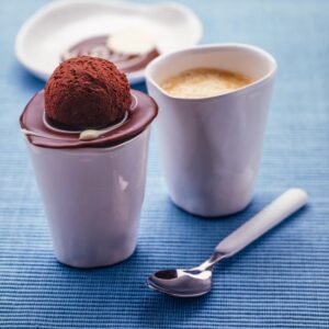 CAFFÈ LATTE ALLO ZABAIONE CON TARTUFO DOLCE - 3114