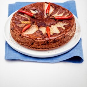 PEPERONCINO PICCANTE - TORTA DI CIOCCOLATO E PERE AL PEPERONCINO PICCANTE - 3120