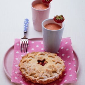 PICCOLI DOLCI ECONOMICI - TORTINA DI FROLLA ALLE FRAGOLE - 3123