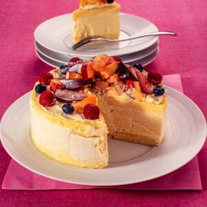 TORTA DI CREMA E FRUTTA - 3162
