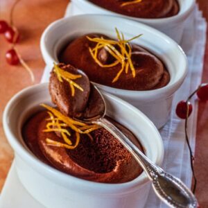 MOUSSE DI PANNA E CIOCCOLATO AL PROFUMO DI ARANCE - 4407