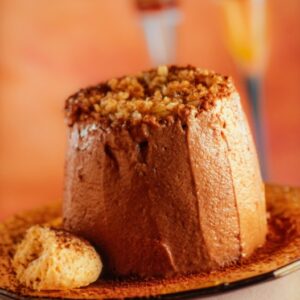 BAVARESE ALL'AMARETTO MASCARPONE CIOCCOLATO E PANNA - 4422