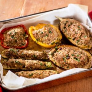 MELANZANE E ZUCCHINE RIPIENE (STEP 3) - 4523