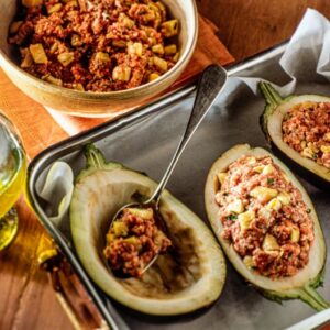 MELANZANE E ZUCCHINE RIPIENE (STEP 2) - 4532