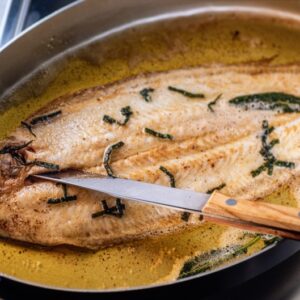 SOGLIOLA ALLA BURRO E SALVIA SOGLIOLA ALLA MUGNAIA (STEP 3) - 4545