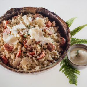 RISO CON WURSTEL E PARMIGIANO - 4057