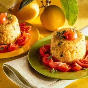 SFORMATINI DI RISO PATATE ORIGANO E POMODORI - 4063