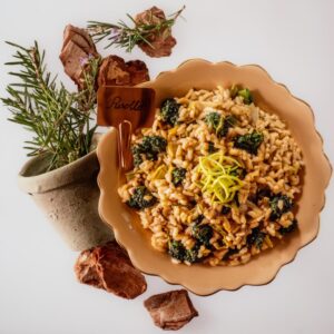 RISOTTO CON PORRI BROCCOLI E ROSMARINO - 4064