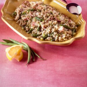 ORZOTTO CON FAGIOLINI E POLPO - 4092