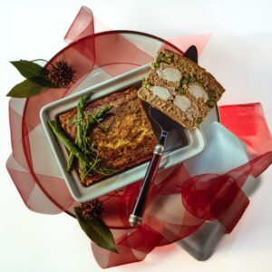TERRINA DI PANE INTEGRALE CON CONIGLIO E ASPARAGI - 4095