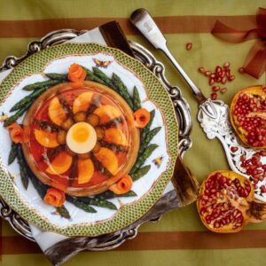 ASPIC DI SALMONE E GELATINA ALLA MELAGRANA - 4098