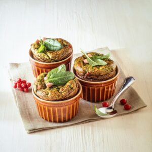 SOUFFLÉ AGLI SPINACI E PROSCIUTTO - 4103