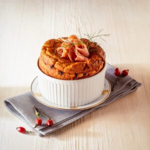 SOUFFLÉ AL PROSCIUTTO E OLIVE - 4105