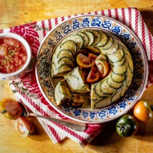 CIAMBELLA SALATA DI ZUCCHINE E POMODORI - 4111