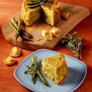 SFORMATO DI TORTELLINI E ASPARAGI - 4123