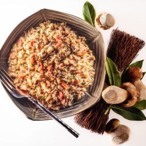 RISOTTO AI FUNGHI E PROSCIUTTO - 4137