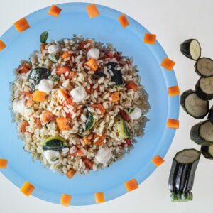 RISOTTO CON ZUCCHINE PROSCIUTTO CRUDO E MOZZARELLA - 4141