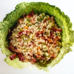 RISOTTO CON VERZA E PROSCIUTTO CRUDO - 4144