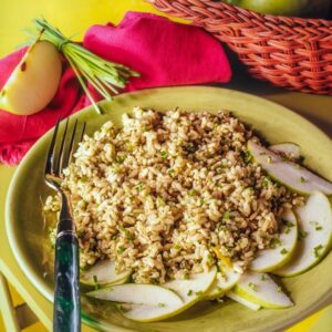 RISOTTO CON MELE VERDI E ERBA CIPOLLINA - 4148