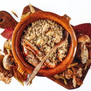 RISOTTO CON PORCINI E SCAMPI - 4161