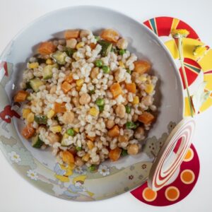 ORZOTTO CON MAIS ZUCCHINE CECI CAROTE - 4189