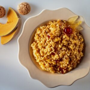RISOTTO CON ZUCCA E AMARETTI - 4201