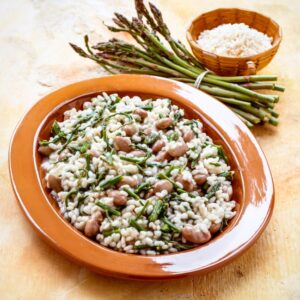 RISOTTO CON FAGIOLI E ASPARAGI SELVATICI - 4204