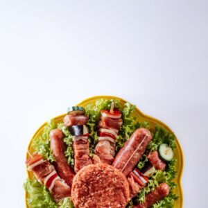 PIATTO DI SPIEDINI SALSICCIE HAMBURGER - 4263