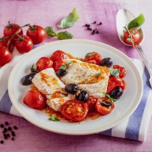 FILETTO DI BRANZINO AI POMODORINI - 4291