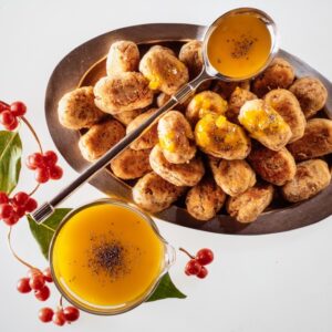 POLPETTE DI CECI CON SALSA ALLA ZUCCA - 4332