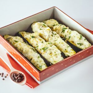 ZUCCHINE RIPIENE AL PURÈ - 4357