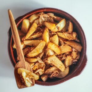 PATATE ARROSTO CON CIPOLLE - 4363