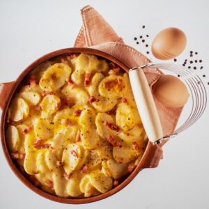 PATATE AL FORNO CON PANCETTA - 4371