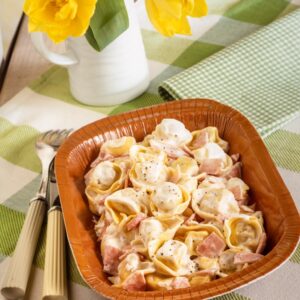 TORTELLI CON PANNA E PROSCIUTTO - 4402