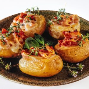 PATATE FARCITE AL MONTEVERONESE E PANCETTA - 5798