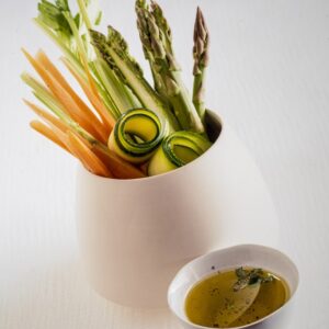 CAROTE ZUCCHINE E ASPARAGI IN PINZIMONIO - 5804