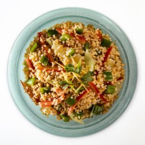 BULGUR CON PEPERONI PORRI E LIMONE - 5838