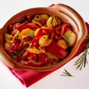 PIROFILA DI PATATE PEPERONI POMODORI AL ROSMARINO - 5867